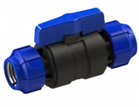 Кран шаров. для ПНД труб компрес. 32 ITAL/SPEKTR