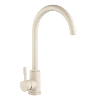 Смеситель д/кухни шар. с высоким изливом Парма нерж.сталь бежевый 697029 АНТЕЙ 1/10