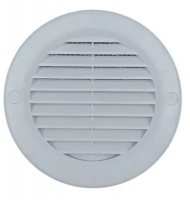 Решетка приточно-вытяжная круглая с фланцем 150 мм, неразъемная. Серия 150 TRU