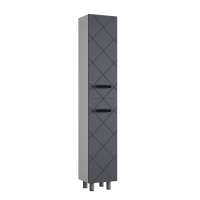 Пенал Куба 350 (2 двери) графит GOTA ROCIO