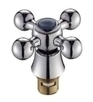 Маховик д/смесителя металл. с кран-буксой 1/2" 20 шлиц 180° G9612 (61-1) 1/50 GOTA ROCIO® европодвес