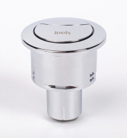 Кнопка смыва для унитаза двухреж. 38 мм хром 92038SB2AR Iddis