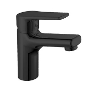 Смеситель Темза д/умывальника шар. 12110 латунь, черный GOLDEN FOX 1/10