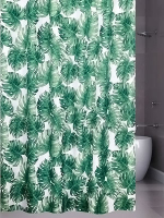 Шторка д/ванной 180*200см Zalel полиэстер "Flora" ZL-11