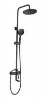 Душевая система 3-х функц., смеситель шар. излив L-20, цвет черный, материал нерж. сталь G690271 Акцент GOTA ROCIO® 1/1 Душевая система 3-х функц., смеситель шар. излив L-20, цвет черный, материал нерж. сталь G690271 Акцент GOTA ROCIO® 1/1