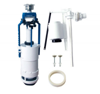 Арматура д/бачка 2-х кноп. хром бок/подв. унив. колонна Уклад D40 АБ77.54. 77.56.14.3 1/20