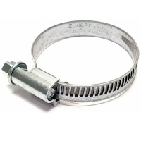 Хомут 70-90 червячный оцинкованный /9мм/ W1 1/20/500
