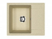 Мойка Модель GR 575-002 (слоновая кость) матовая SOFT-TOUCH 575*495*190 с сифоном GOTA ROCIO