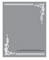 Зеркало 600*1000 шв "Винтаж" Н-250 с полкой (Квадрат) (К) Зеркало 600*1000 шв "Винтаж" Н-250 с полкой (Квадрат) (К)