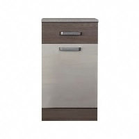 Стол разделочный 500 (1 ящик) "Герда" анкор св./темн. столешница Берилл