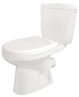 Унитаз-компакт "Анимо" косой выпуск Эконом Сантек 1WH11032