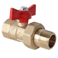 Кран шар американка баб. 1/2 г/ш со сгоном Галлоп "Практик" /80