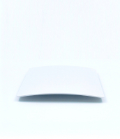 Лицевая панель для вентилятора SYSTEM+. Серия GORIZONT, Ø100, пластик, белый, GORIZONT 100