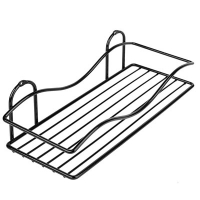 Полка металл. прямая 1-а ярусная АЕ-4034 черный Sakura