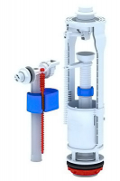 Арматура д/бачка кноп. белая бок/подв АНИпласт WС6050 1/20 Арматура д/бачка кноп. белая бок/подв АНИпласт WС6050 1/20