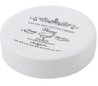 Мыльница настольная белый металл. B0367S_в