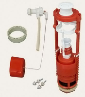 Арматура д/бачка 2-х кноп. белая бок/подв, универсальный клапан РБМ АС-11.1 Тула 1/20 Арматура д/бачка 2-х кноп. белая бок/подв, универсальный клапан РБМ АС-11.1 Тула 1/20