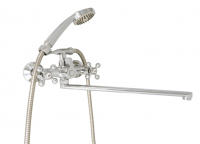 Смеситель д/ванны с 2-мя рукоятками с изливом L-40см. перекл.душа G314910 Kreshel GOTA ROCIO® 1/10 Смеситель д/ванны с 2-мя рукоятками с изливом L-40см. перекл.душа G314910 Kreshel GOTA ROCIO® 1/10