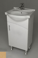 Шкаф зеркальный Лима 650R (1 дверь) шампань металл. (Gota Rocio)