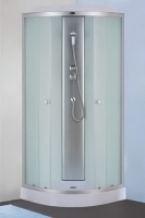 Душ.каб.800*800*2150 низ.акр.поддон,мат.ст.,троп.душ,р.душ, NG-4303-08 (аналог 442)