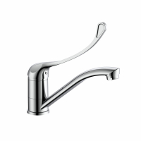 Смеситель д/кухни шар. хирургич. с коротким изливом с гайкой серд. из ABS-пластика G213210-1 d35 Медик GOTA ROCIO® 1/10 