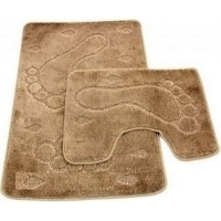 Набор ковриков д/ванной 2 предмета 60*100/50*60 Zalel L.BROWN