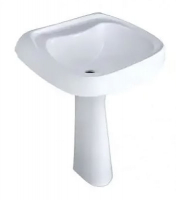 Умывальник-тюльпан Водолей 57см б/отв.(Умывальник Водолей+пьед. Салют) (г.Лобня)