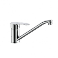 Смеситель Йоркшир д/кухни шар. с длинным изливом, креп.гайка 11225 латунь GOLDEN FOX 1/10