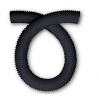 Гофра d40 черный бухта 30м. цена за1м Aquant T5001