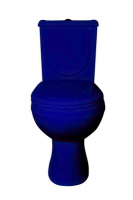 Унитаз-компакт Ирида синий гор.вып. Эконом (г.Ст.Оскол)