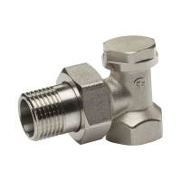 Клапан запорный д/радиатора 3/4" угловой 10/80 (02602)