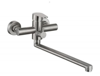 Смеситель  Ломонд д/ванны шар. с изливом L-32см. 11335 нержав.сталь GOLDEN FOX 1/10