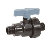 Кран шаров. для ПНД труб компрес. наруж.рез. 3/4*1/2 ITAL/SPEKTR