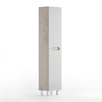 Пенал Бланко 300 слейт/бел. 2 двери GOLDEN FOX