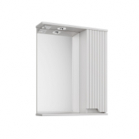 Шкаф зеркальный Вертикаль бел. 600 лев C GOTA ROCIO
