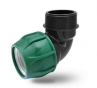 Отвод наруж.резьба 25*1 обж. 1/15/570 РАСПРОДАЖА