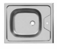 Мойка нерж.сталь накладная 0,4мм 500*600 гл.12см. без сифоном ECO (21) Мойка нерж.сталь накладная 0,4мм 500*600 гл.12см. без сифоном ECO (21)