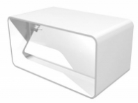 Соединитель д/пластиковых воздуховодов с обр.клапан. 60*120 В612СППК Виенто 1/144 Соединитель д/пластиковых воздуховодов с обр.клапан. 60*120 В612СППК Виенто 1/144