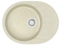 Мойка Тейлор 10 (беж.) глянец 575x440x215 с сифоном GOTA ROCIO