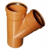 Тройник 160/110 угол 45 рыжий НК3614 Водполимер уп.10шт
