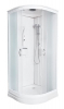 Душ.каб.900*900*2150 низ.акр.под,мат.ст. зад стенк акрил, пол, зерк,NG-116-15
