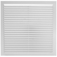 Решетка вентиляционная вытяжная 170*240 АБС-пластик белая 1724В 1/80