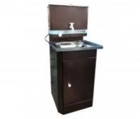 Умывальник с эл./водонагревателем, бронза нерж.мойка 17л Gota Rocio