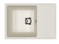 Мойка Модель GR 600-001 (бел) матовая SOFT-TOUCH 600*420*170 с сифоном GOTA ROCIO