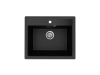 Мойка Модель GR 565-004 (черный оникс) матовая SOFT-TOUCH 565*495*175 с сифоном GOTA ROCIO