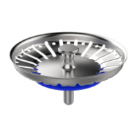 Ситечко для нерж. моек 3 1/2, нерж. металл Aquant ZR312 1/50