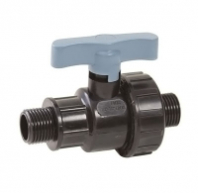 Кран шаров. для ПНД труб компрес. наруж.рез. 1/2*1/2 ITAL/SPEKTR