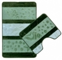 Набор ковриков д/ванной 2 предмета 60*100/50*60 HURREM Green