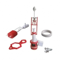 Арматура д/бачка шток белый ниж/подв, универсальный клапан РБМ АС-6,1 Тула 1/25 Арматура д/бачка шток белый ниж/подв, универсальный клапан РБМ АС-6,1 Тула 1/25