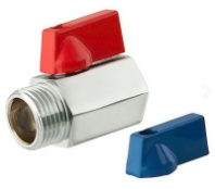 Кран мини 1/2*1/2 г/ш ST2352 RB